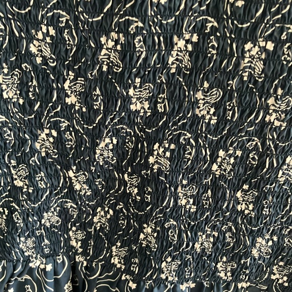 Jcrew Smocked Dress with Slit - Picture 2 of 4